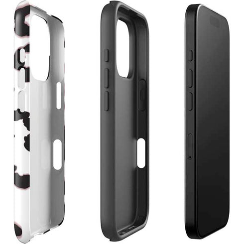 B&W Leopard iPhone 16 Pro Impact Case